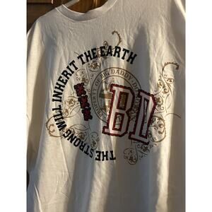 Vtg Big Daddy Clothing Co The Strong Will Inherit The Earth T-Shirt Men's 3XL T